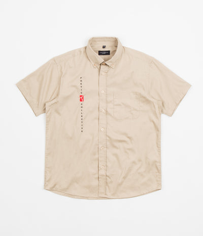Poetic Collective Short Sleeve Shirt - Khaki