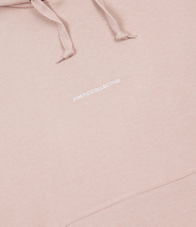 Poetic Collective Sleeve Hoodie - Washed Out Pink
