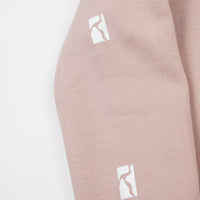 Poetic Collective Sleeve Hoodie - Washed Out Pink thumbnail