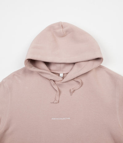 Poetic Collective Sleeve Hoodie - Washed Out Pink