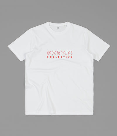 Poetic Collective Sports T-Shirt
 - White