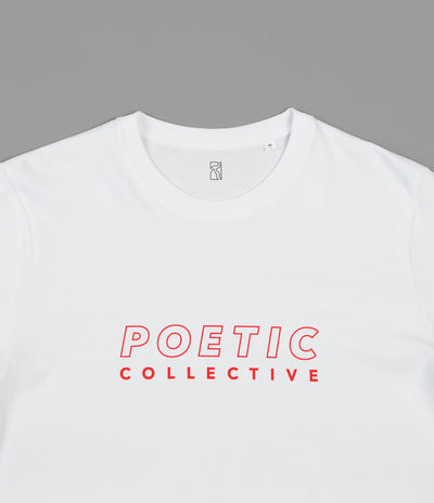 Poetic Collective Sports T-Shirt
 - White