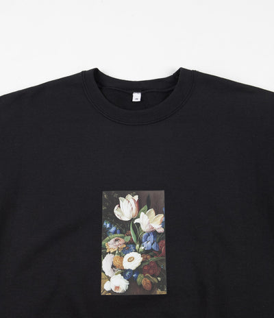 Poetic Collective Still Life Crewneck Sweatshirt - Black