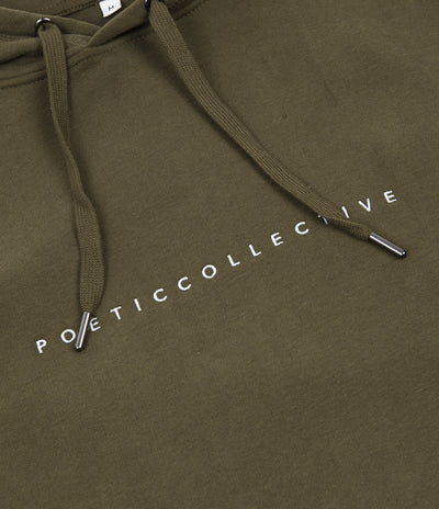 Poetic Collective Still Life Hoodie - Olive