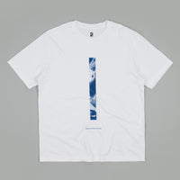 Poetic Collective Vertical Oversized T-Shirt - White thumbnail