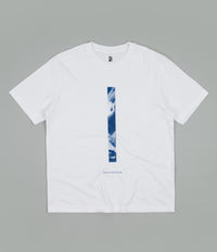 Poetic Collective Vertical Oversized T-Shirt - White