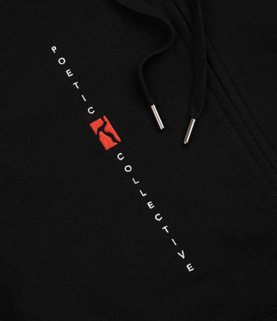 Poetic Collective Zip Hoodie - Black