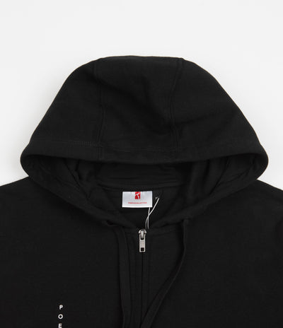 Poetic Collective Zip Hoodie - Black