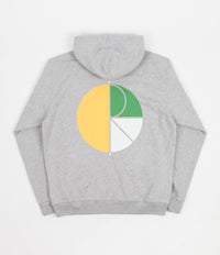 Polar 3 Tone Fill Logo Hoodie - Sport Grey