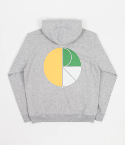 Polar 3 Tone Fill Logo Hoodie - Sport Grey