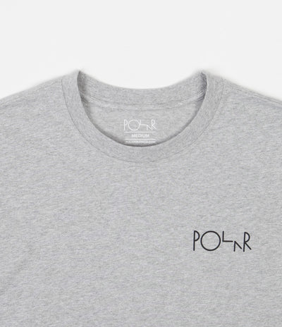 Polar 3 Tone Fill Logo T-Shirt - Sport Grey