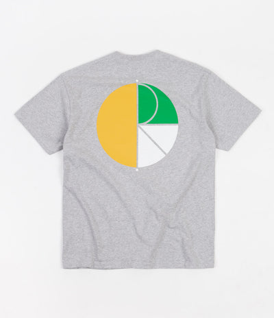 Polar 3 Tone Fill Logo T-Shirt - Sport Grey / Green