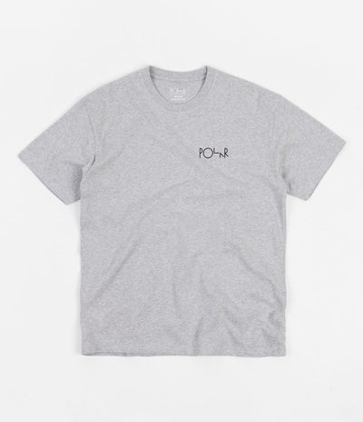 Polar 3 Tone Fill Logo T-Shirt - Sport Grey / Green