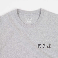 Polar 3 Tone Fill Logo T-Shirt - Sport Grey / Green thumbnail