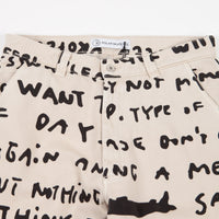 Polar 40's Pants - Sad Notes Ivory thumbnail