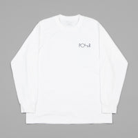 Polar 69 Fill Logo Long Sleeve T-Shirt - White thumbnail