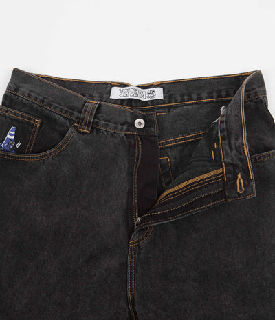 Polar '92 Denim Jeans - Washed Black