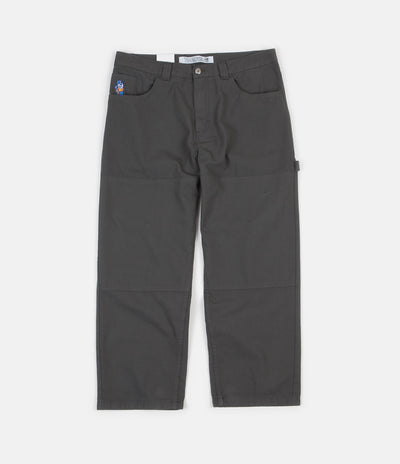 Polar 93 Canvas Trousers - Grey / Green