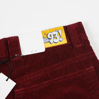 Polar 93 Cord Trousers - Red thumbnail