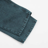Polar 93 Denim Jeans - Cyan Black | Flatspot