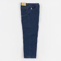 Polar 93 Denim Jeans - Dark Blue / Yellow thumbnail