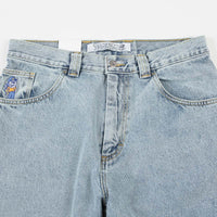 Polar 93 Denim Jeans - Light Blue / Yellow thumbnail