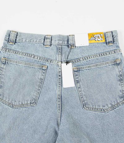 Polar 93 Denim Jeans - Light Blue / Yellow