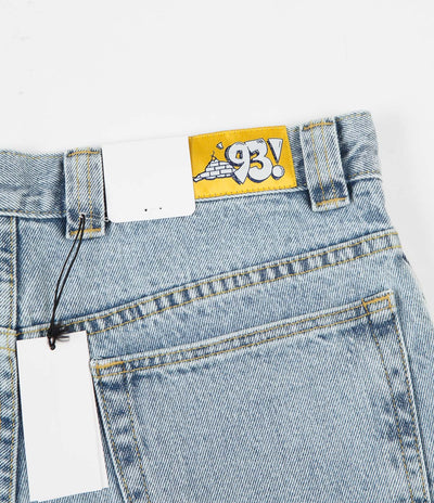 Polar 93 Denim Jeans - Light Blue / Yellow