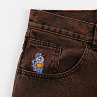 Polar 93 Denim Jeans - Orange Black thumbnail