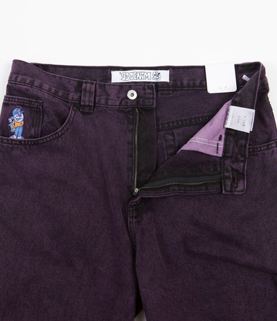 Polar 93 Denim Jeans - Purple Black