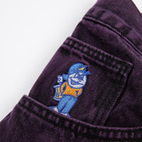 Polar 93 Denim Jeans - Purple Black thumbnail