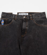 Polar 93 Denim Jeans - Washed Black | Flatspot