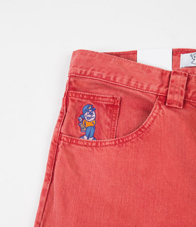 Polar 93 Denim Jeans - Washed Red