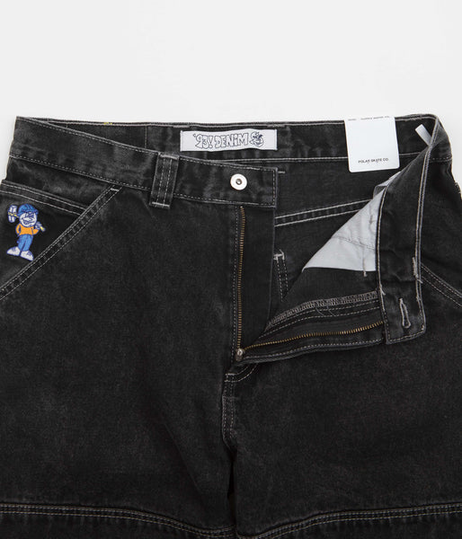 Polar 93 Work Pants - Washed Black | Flatspot