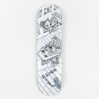 Polar Aaron Herrington Diner P2 Shape Deck - White - 8.5" thumbnail