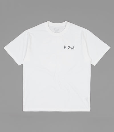 Polar ACAB Fill Logo T-Shirt - White
