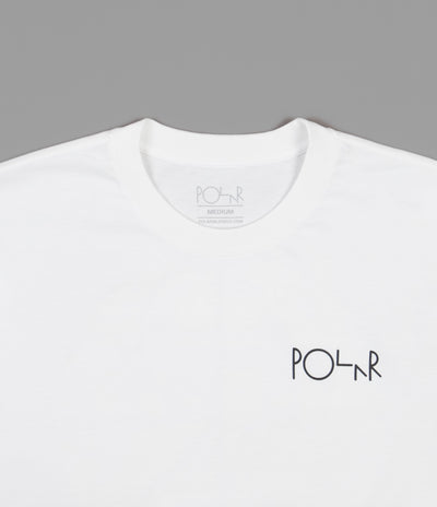 Polar ACAB Fill Logo T-Shirt - White
