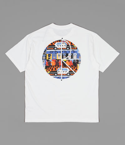 Polar ACAB Fill Logo T-Shirt - White