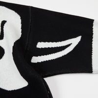 Polar Art Knit Sweatshirt - Black / White thumbnail