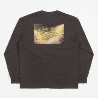 Polar Bache Long Sleeve T-Shirt - Dirty Black thumbnail