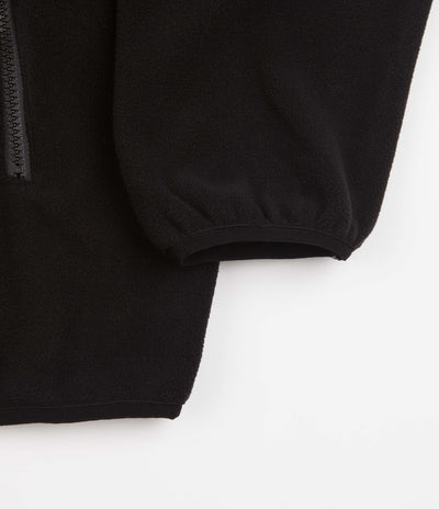 ArvindShops | Polar Basic Fleece Jacket - Black - Jacket with