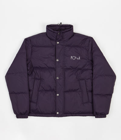 Polar Basic Puffer Jacket - Dark Violet