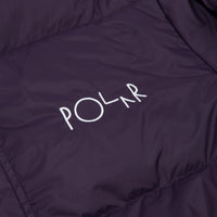 Polar Basic Puffer Jacket - Dark Violet thumbnail