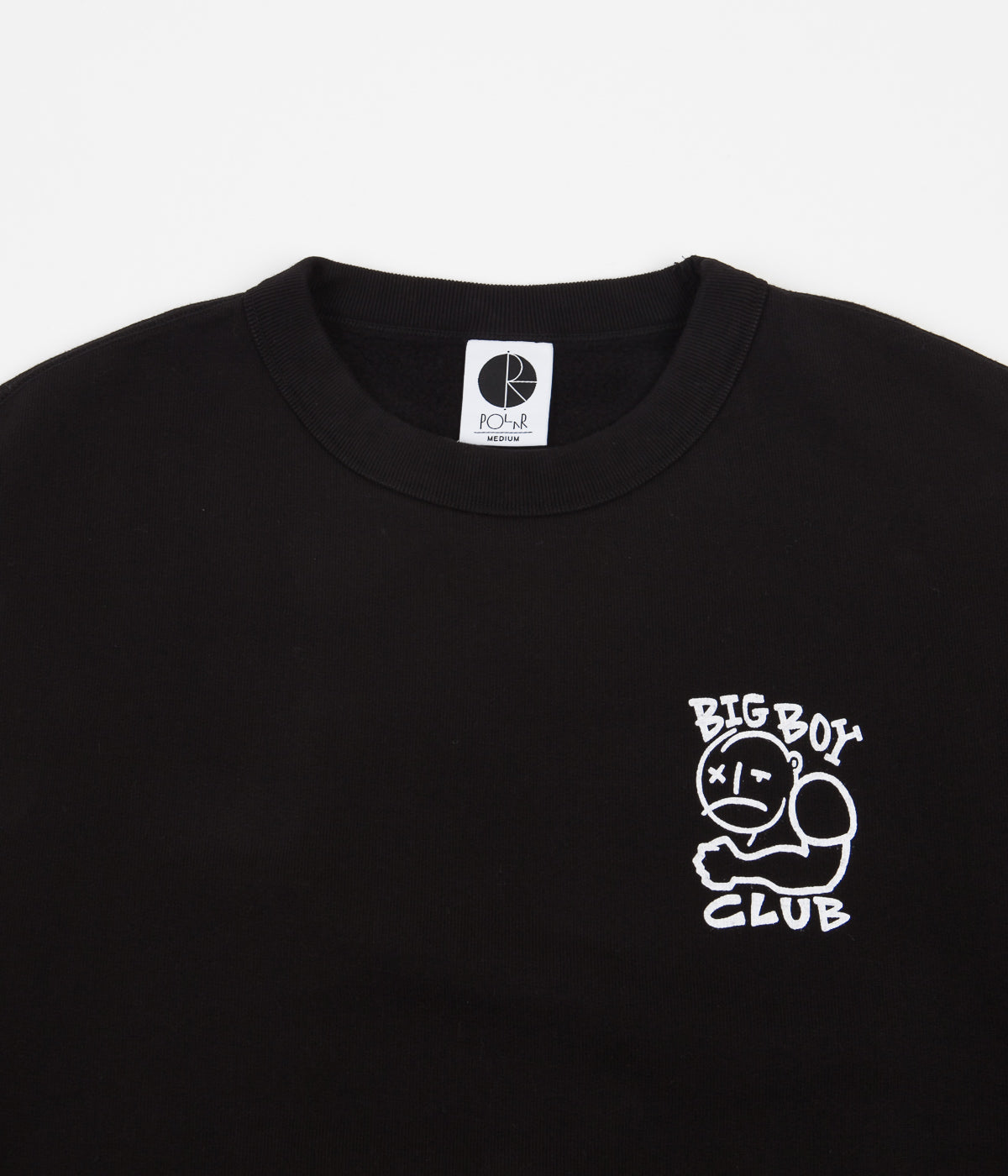 Polar Big Boy Club Crewneck Sweatshirt - Black
