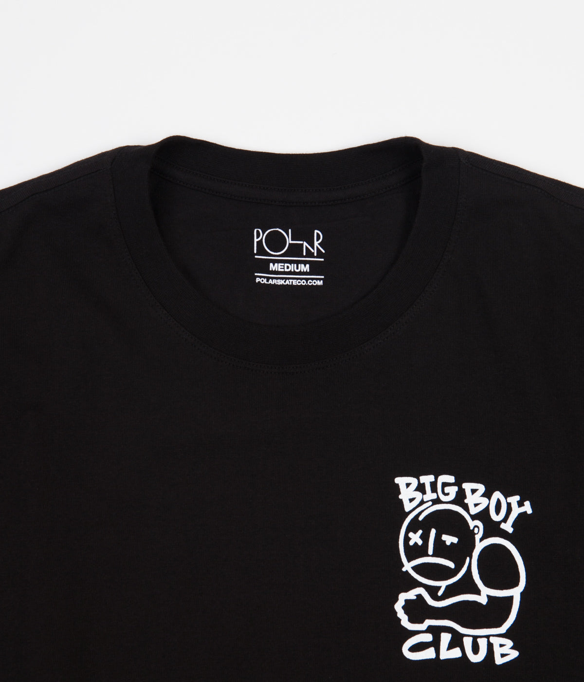 Polar Big Boy Club T-Shirt - Black | Flatspot