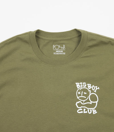 Polar Big Boy Club T-Shirt - Khaki