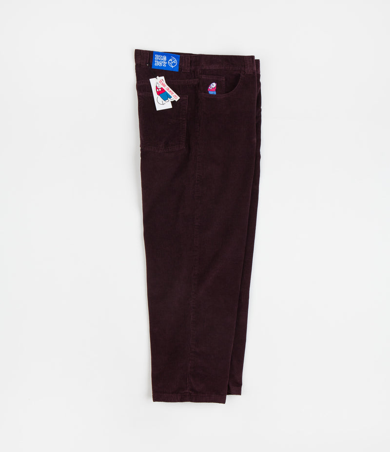 Polar Big Boy Cord Pants Bordeaux Flatspot