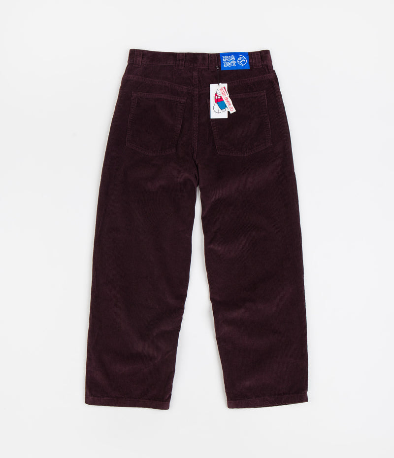 Polar Big Boy Cord Pants Bordeaux Flatspot