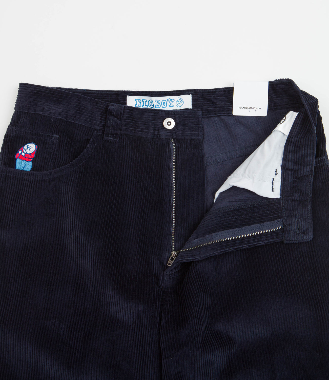 Polar Big Boy Cord Pants Navy Flatspot
