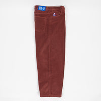 Polar Big Boy Cord Pants in Rust thumbnail